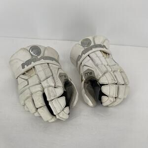 Maverick M4 375 Large 13” Lacrosse Gloves White